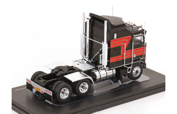 KENWORTH K100 Aerodyne Tractor Truck 3-assi (1976), Black Red