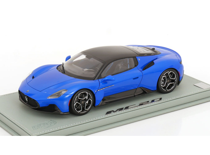 MASERATI MC20 Coupe (2020), blue metallic / black