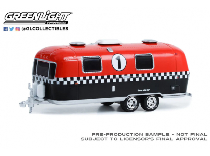 кемпер Airstream Double-Axle Land Yacht Safari Custom Firestone Racing #1 (1971)