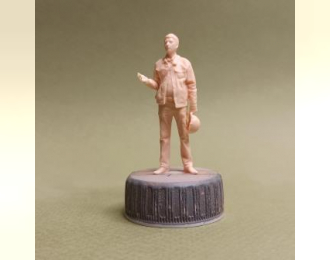 Фигура 0891 Леха прораб, неокрашенная