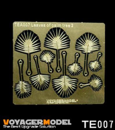 Фототравление Leaves of plam tree II (Same as TE007)