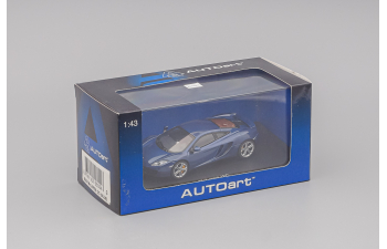 McLaren MP4-12C 2011, metallic blue