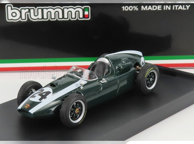 COOPER F1 T51 Climax N 24 Winner Monaco Gp Jack Brabham 1959 World Champion, Green White