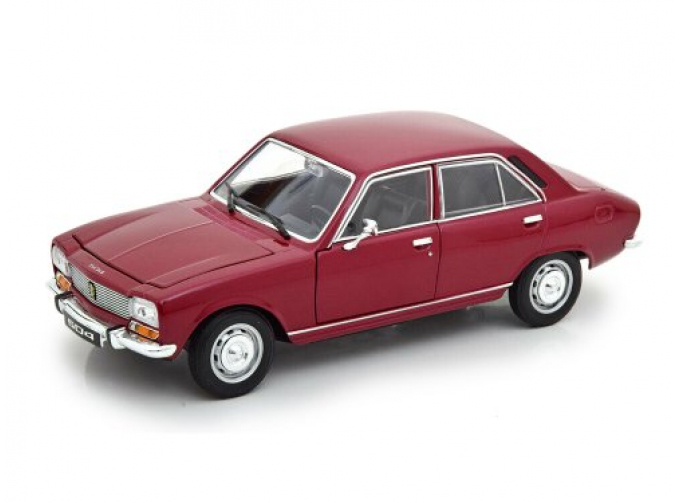 PEUGEOT 504 1974, dark red