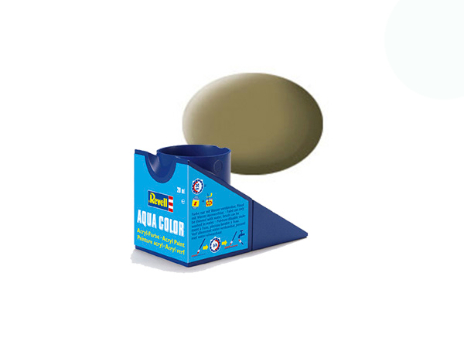 Краска акриловая водорастворимая - Оливково-коричневый, матовая, 18 мл