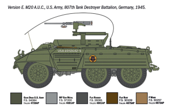 Сборная модель M8 Greyhound 1945 - M20 Armored Utility Car