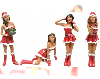 FIGUR Christmas-Girls set with 4 figurines (2014)