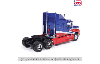 FORD AEROMAX Tractor Truck 3-assi (1990), blue/red