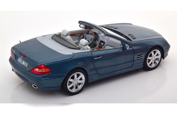 MERCEDES-BENZ SL 500 R230 Convertible (2001-2006), bluemetallic