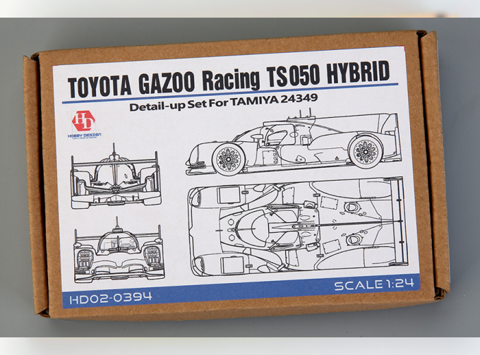 1/24 Toyota Gazoo Racing TS050 Hybrid Detail-UP Set For Tamiya 24349（PE+Resin+Metal parts）