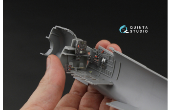 3D Декаль интерьера кабины Nakajima Ki-44 Tojo (Hasegawa)