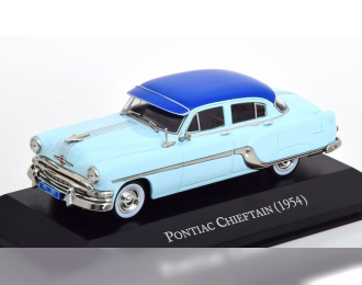 PONTIAC Chieftain (1954), light blue /blue