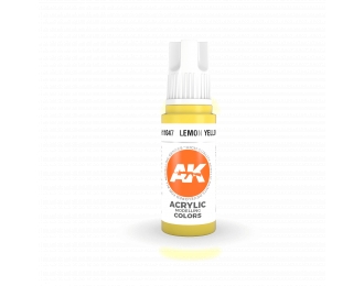 Краска акриловая 3rd Generation Lemon Yellow 17ml