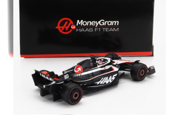 HAAS F1 Fw23 Team Moneygram Haas №20 Season (2023) Kevin Magnussen, White Black Red