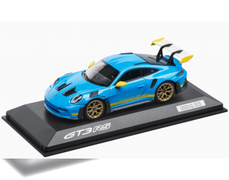 PORSCHE 911 992 Gt3 Rs Coupe (2023), Light Blue Yellow