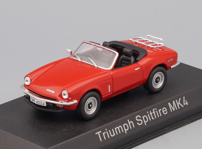 TRIUMPH Spitfire MK4 1972 Pimento Red