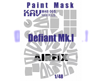 Маска окрасочная Defiant Mk.I (Airfix)