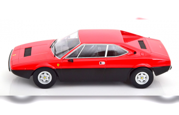 FERRARI 208 GT4 (1975), red flatblack