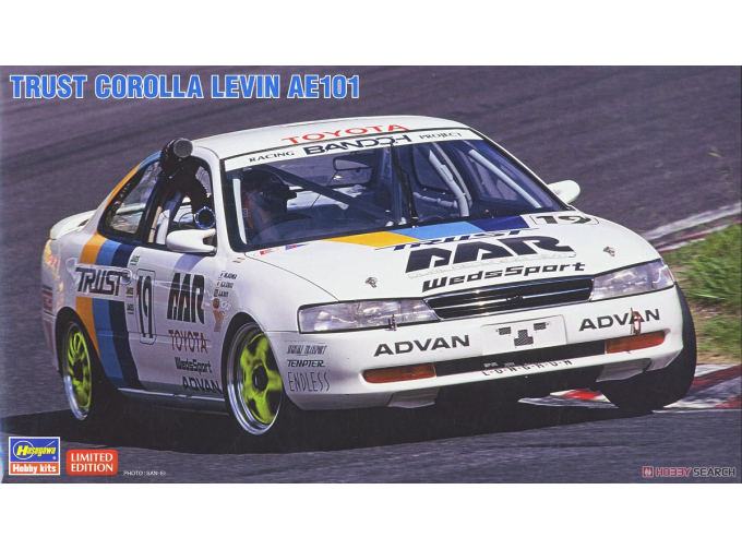 Сборная модель Trust Corolla Levin AE101
