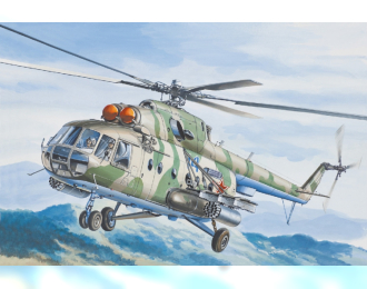 Сборная модель Многоцелевой вертолет Ми-8МТ / Ми-17 ВВС/МЧС