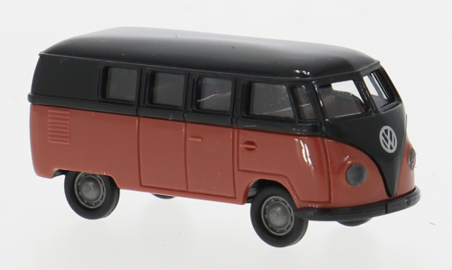 VOLKSWAGEN T1a Kombi (1950), red/black