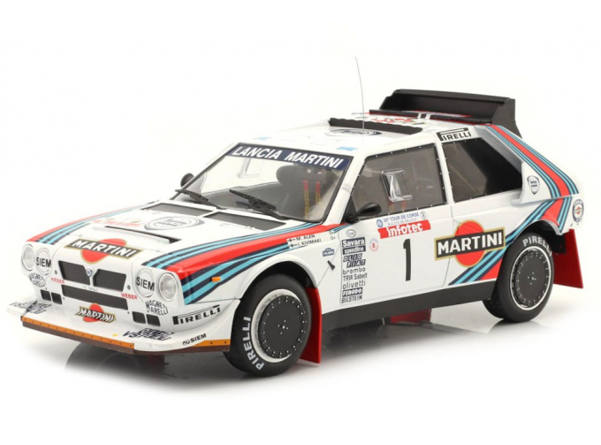 LANCIA Delta S4 №1 "Martini" Alen/Kivimäki Tour de Corse (1986)