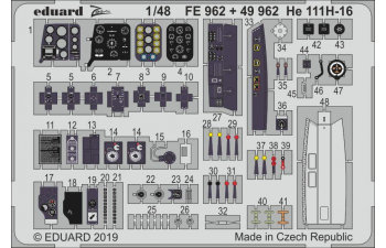 Полный набор фототравления для He 111H-16