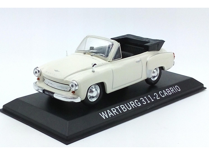 WARTBURG 311-2 Cabrio (1956), white