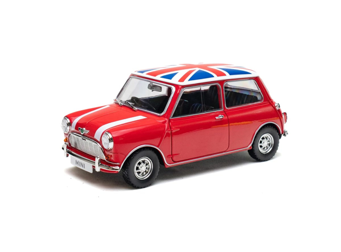 MINI Cooper, red / Union Jack roof