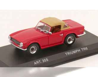 TRIUMPH TR 6 Convertible with Softtop (1969), red