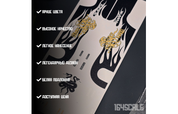 Декаль Need for Speed ProStreet "Drag King"