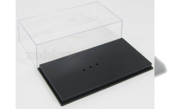 VETRINA DISPLAY BOX For F1 Model Cars Lungh.cm 14.3 X Largh.cm 7.3 X Alt.cm 4.2 (altezza Interna Cm 3.1), Plastic Display