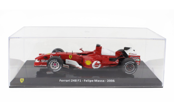 FERRARI F1 248 F1 №6 Season 2006 Felipe Massa - Con Vetrina - With Showcase, Red White