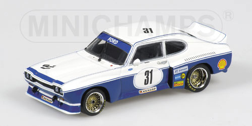 FORD Capri RS 3100 Norisring Winner Div.1 Jochen Mass DRM (1975), blue / white