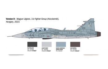 Сборная модель самолет JAS-39D двухместный