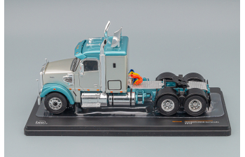 FREIGHTLINER Coronado towing vehicle (2012), silver/ light green-metallic