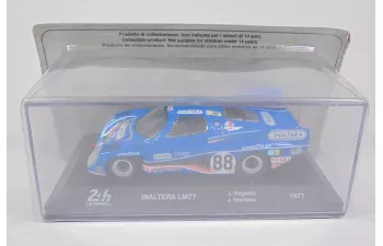 INALTERA Lm77 3.0l V8 Dfv Cosworth Team Inaltera №88 Winner Gtp Class 24h Le Mans (1977) Jean Ragnotti - Jean Rondeau, Blue Pink