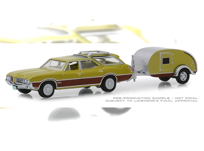 OLDSMOBILE Vista Cruiser с кемпером Teardrop 1971