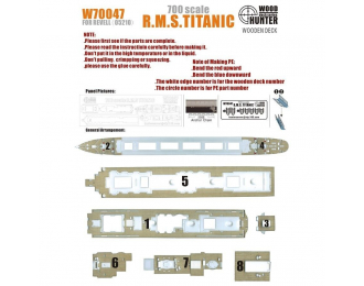 Набор деталей R.M.S TITANIC (Revell 05210)