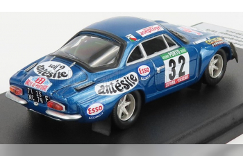 RENAULT Alpine A110 1600s №32 Rally Of Portugal (1975) P.Wambergue - I.Breton, Blue Met