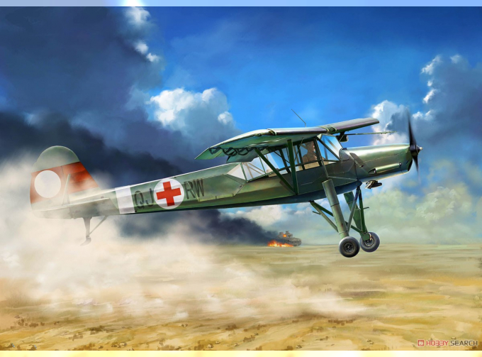 Сборная модель Fieseler Fi-156 D-1 Storch