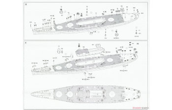 Сборная модель BB-58 Indiana