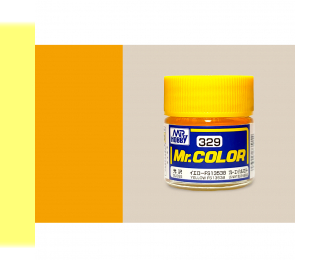 Краска эмалевая желтый YELLOW FS13538, 10мл