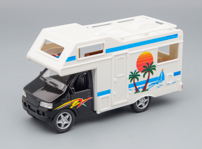 Игрушка Автокемпер Camper Van, black / white