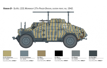 Сборная модель Sd.Kfz. 222-223