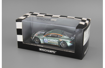 ASTON MARTIN DBRS 9 BMS Scuderia Italia Zani/Mug elli FIA GT3 Spa (2006), green metallic