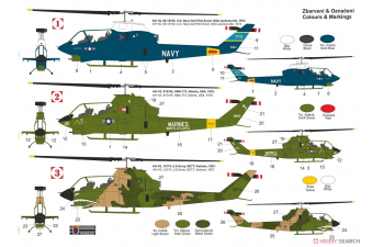 Сборная модель AH-1G Huey Cobra "Late"