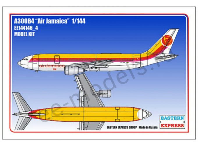 Сборная модель Airbus A300B4 AIR JAMAICA (Limited Edition)