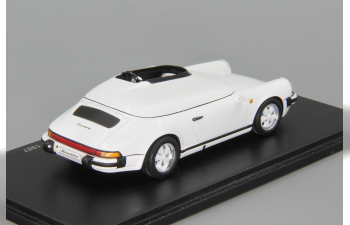 PORSCHE 911 Carrera 3.2l Speedster Clubsport (1987), white