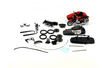 Сборная модель Ява-638 с коляской Велорекс-562